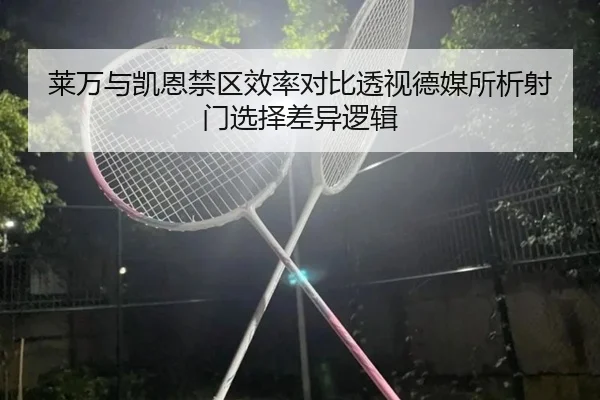 莱万与凯恩禁区效率对比透视德媒所析射门选择差异逻辑